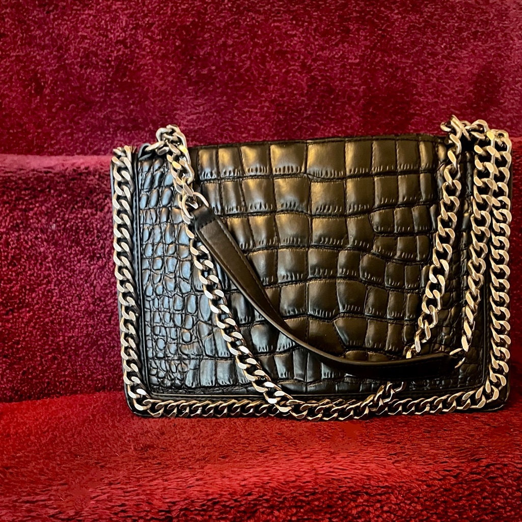 Zara Leather Shoulder Bag